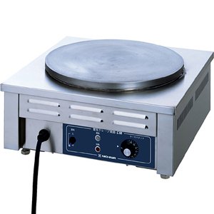 画像: CM-410H 電気クレープ焼器 ニチワ(nichiwa) 【送料無料】【激安】【セール】