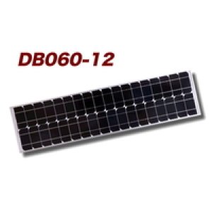 画像: DB060-12 中・小型 ≪独立型システム用太陽電池モジュール≫ 【多結晶太陽電池】   電菱（DENRYO) 【送料無料】【激安】【セール】