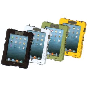 画像: ishell アイシェル　マットブラック/マットホワイト/タクティカルグリーン/ライトイエロー 防水型iPadケース  アンドレスインダストリーズ 【送料無料】【激安】【セール】