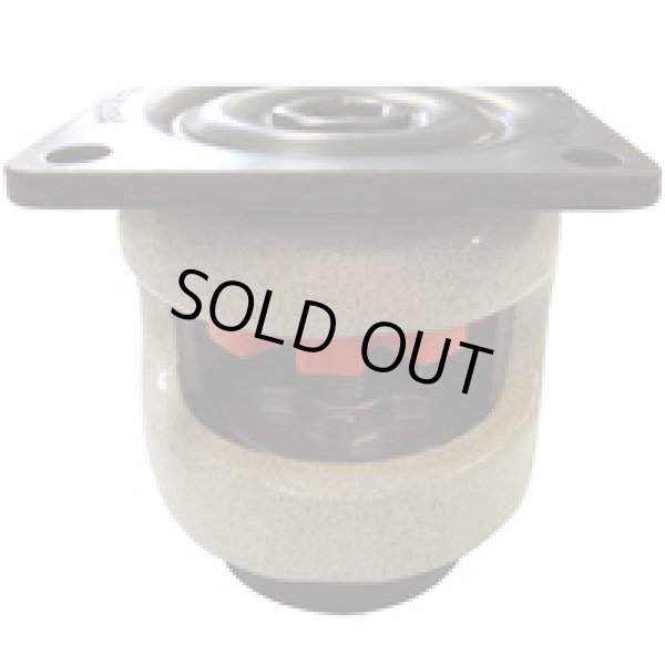 画像1: GDN-60F フットマスター　アジャスタブルキャスター   ナンシン(nansin) 【送料無料】【激安】【セール】