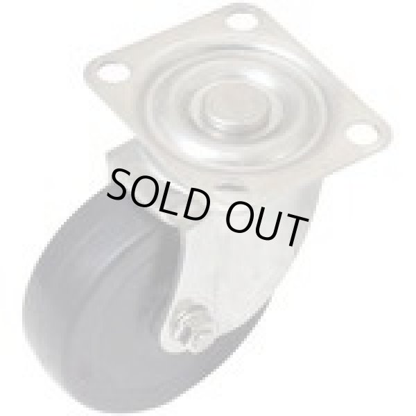 画像1: SU-STC-100SUN 自在車(ゴム車輪) SUSTC100SUN  ナンシン(nansin) 【送料無料】【激安】【セール】