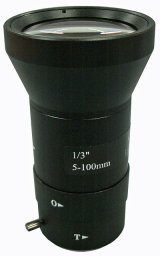 画像: MTL05100M バリフォーカルマニュアルアイリスレンズ　5〜100mm   マザーツール(Mother Tool) 【送料無料】【激安】【セール】