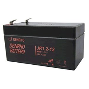 画像: JR1.2-12  DENRYOBATTERY　レギュラータイプ JRシリーズ 4571196980446  電菱（DENRYO)