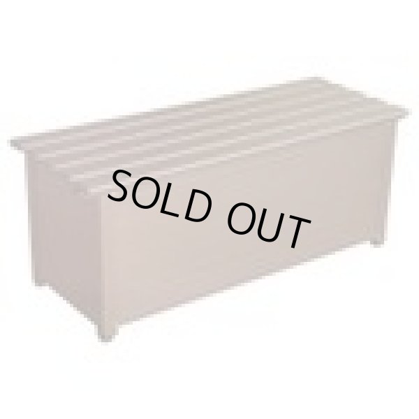 画像1: 00859002 アルミベンチストッカ　１２０ｃｍ　ＡＬＢＳ－１２０  パオック(PAOCK) 4975846509030