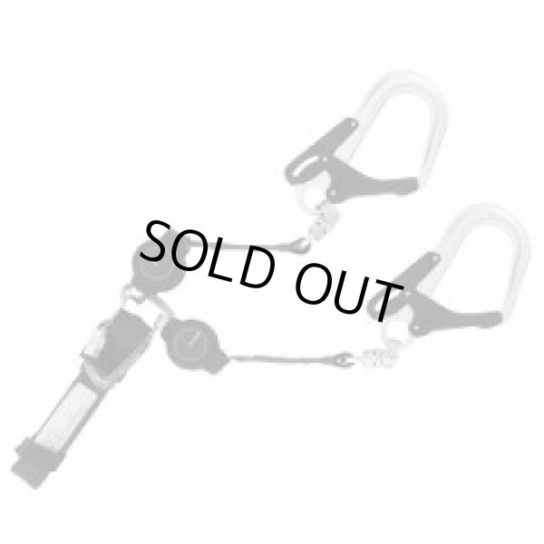 画像1: A1KR150F-WL8 TJMデザイン(タジマ) ハーネス用ランヤードKR150FダブルL8  4975364267443