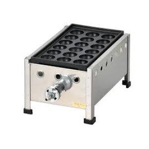 画像: HTKY0301 IKKたこ焼(鉄鋳物18穴) 181SH(1連) LP IKK 1103820301 【送料無料】