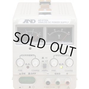 画像: AD-8735A 直流安定化電源 エー・アンド・デイ    【送料無料】【激安】【セール】