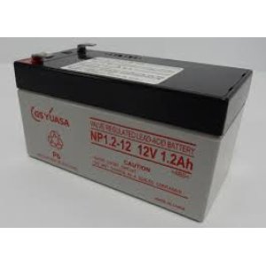 画像: NP1.2-12 GSユアサ製 畜電池・バッテリー（標準タイプ） 12V/1.2Ah GSユアサ