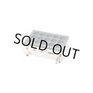 画像: RTKY0101 たこ焼器 Ｙ－０３Ｄ こだま ＬＰ 山金 11-0682-0801 山岡金属工業
