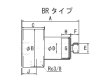 画像1: BR-4-20-NC RIKEN 油圧シリンダ  理研機器(リケン)    【送料無料】【激安】【セール】