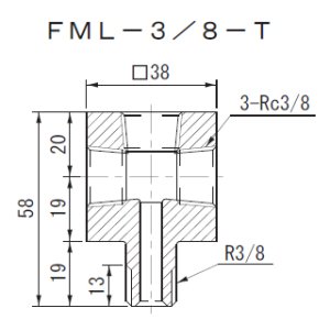 画像: FML-1/2-1/2 RIKEN アクセサリー  理研機器(リケン)    【送料無料】【激安】【セール】