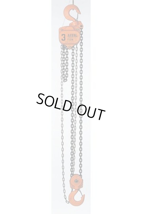 画像1: VL5-30 チェーンブロックVL5シリーズ(荷役・荷締機) 　3.0m VITAL バイタル工業 【送料無料】【激安】【セール】