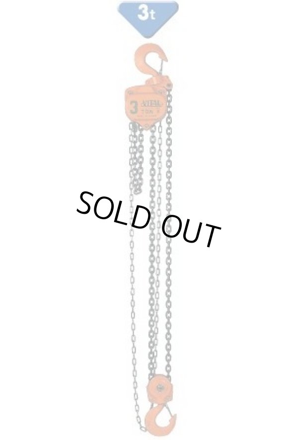 画像1: VP5-30 チェーンブロックVP5シリーズ(荷役・荷締機)　3.0m VITAL バイタル工業 【送料無料】【激安】【セール】