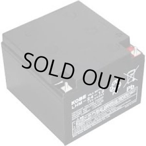 画像: LHM24-12 鉛蓄電池 超長寿命タイプ LHMシリーズ PWL12V24 FLH12240L相当 12V/24Ah 日立化成 エナジーウィズ