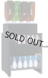 画像: GNB-5-13A ガス式酒燗器 GNB-5 13A 26402032 一升瓶８本立５本取 サンシン