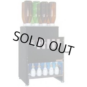 画像: GNB-5-13A ガス式酒燗器 GNB-5 13A 26402032 一升瓶８本立５本取 サンシン