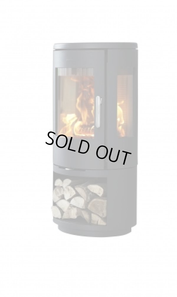 画像1: 520103 鋳鉄製ストーブ 対流式、外気導入口φ125装備 7443CB 新宮商行