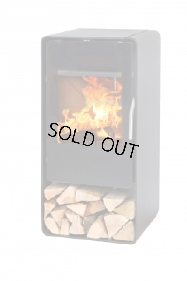 画像1: 520107 鋳鉄製ストーブ 対流式、外気導入口φ125装備 5443CB 新宮商行