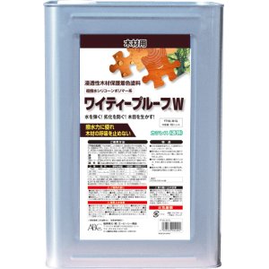 画像: YT16L-W- ワイティ－プルーフＷ（各色）　１６Ｌ 木材保護着色塗料 16L 各色別 インサルHR エービーシー商会(ABC)