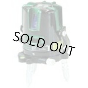 画像: 222742 グリーンレーザー墨出器 本体セット+受光器セット+三脚 G-110SR マイゾックス