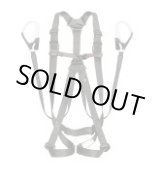 画像: A1GSLFR-WL1BK （メーカー欠品中要納期確認)ハーネスGS 平ロープ ダブルL1セット 黒 L  TJMデザイン(タジマ) 4975364261113