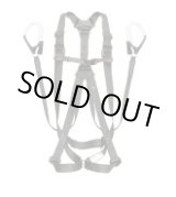 画像: A1GSSFR-WL1BK （メーカー欠品中要納期確認)ハーネスGS 平ロープ ダブルL1セット 黒 S  TJMデザイン(タジマ) 4975364262431