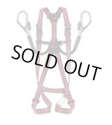 画像: A1GSSJR-WL2RE （メーカー欠品中要納期確認）ハーネスGS 蛇腹 ダブルL2セット ライン赤 S  TJMデザイン(タジマ) 4975364262370