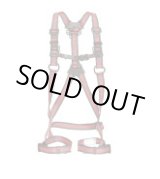 画像: AZAS-LRE （メーカー欠品中要納期確認）ハーネスZA ライン赤 S  TJMデザイン(タジマ) 4975364261281