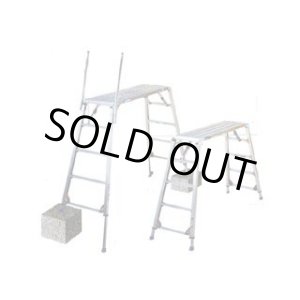 画像: CSR180WF 伸縮脚付可搬式 作業台 CSR-180WD-Gの後継 アルインコ