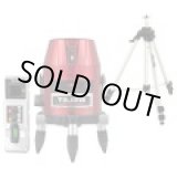 画像: ZERO-KYRSET ZERO-KYRSET レ－ザ－墨出し器　ＺＥＲＯ（受光器＋三脚付）  TJMデザイン(タジマ) 4975364141392