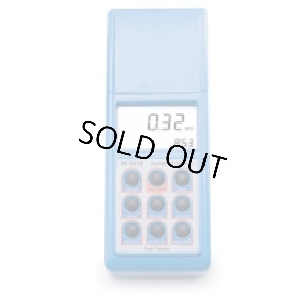 画像1: HI93414 ポータブル型 デジタル残留塩素・濁度計 HI 93414 HANNA（ハンナ）