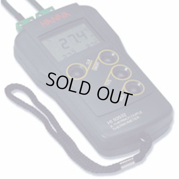 画像1: HI93532 ポータブル温度計/サーモカップル(Kタイプ) HI 93532 HANNA（ハンナ）