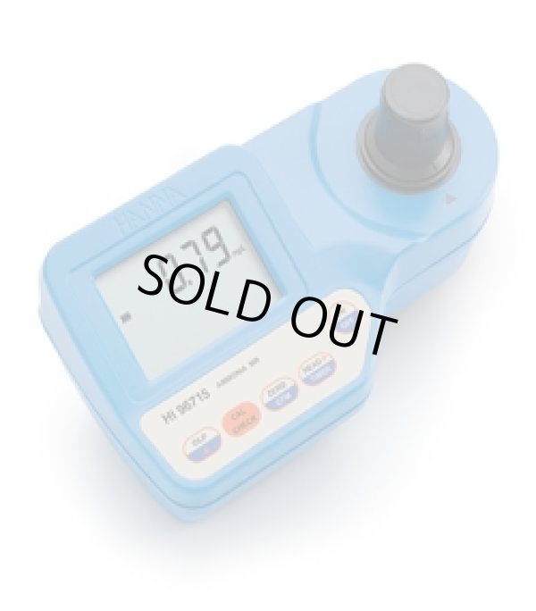 画像1: HI96715 ポータブル中濃度アンモニア態窒素測定器 HI 96715 HANNA（ハンナ）
