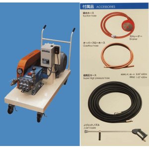 画像: KYC-400H-1 キヨーワクリーン 高圧洗浄機 セラミックポンプ搭載 キョーワ