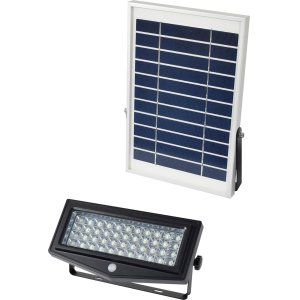 画像: SOL-N12PIR-SEP-10M ソーラーLEDセンサーライト セパレート式エコフラッシュ  日動工業 4937305058596