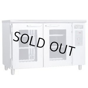 画像: NB-165DEG 台下型遠赤外線温蔵庫(2枚ガラス扉) 165L アンナカ ニッセイ