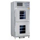 画像: NBEC-420G セパレート型冷蔵・遠赤外線温蔵庫(片面扉)　温蔵:230L 冷蔵:190L アンナカ ニッセイ