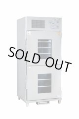 画像: NBEC-420GR セパレート型冷蔵・遠赤外線温蔵庫(両面扉)　温蔵:250L 冷蔵:205L アンナカ ニッセイ