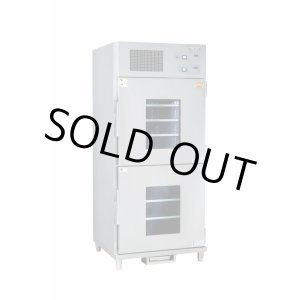 画像: NBEC-420GR セパレート型冷蔵・遠赤外線温蔵庫(両面扉)　温蔵:250L 冷蔵:205L アンナカ ニッセイ