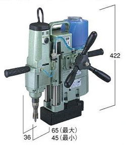 画像1: BM40Y 自動磁気ボール盤 日立工機　磁気応用手動穴あけ機 【送料無料】