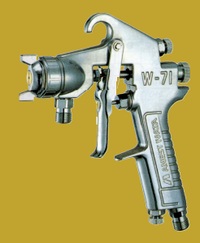 W-71-2S スプレーガン W-71-2S 吸上式 ノズル口径：１．３mm アネスト