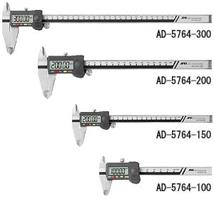 画像1: AD-5764A-300 ステンレスデジタルノギス AD-5764-300の後継 a&d エー・アンド・デイ 【送料無料】【激安】【セール】