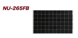 画像1: NU-265FB 太陽光発電モジュール  電菱（DENRYO)