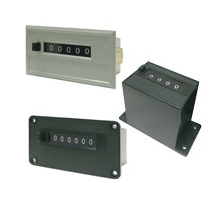 画像1: MCR-5PN-AC100V 電磁カウンタ　リセット付 ライン精機    【送料無料】【激安】【セール】