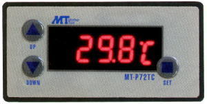 画像1: MT-P72TC パネルマウント温度コントローラ 4986702301842  マザーツール(Mother Tool) 【送料無料】 マザーツール
