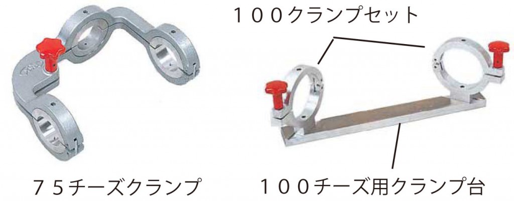 画像1: 313115 100クランプセット  レッキス工業