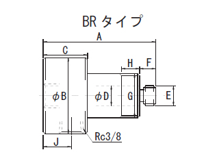 画像1: BR-1-10-NC RIKEN 油圧シリンダ  理研機器(リケン)    【送料無料】【激安】【セール】