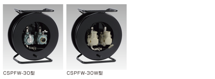 画像1: CSPFW-30W 防爆型ダブルコンセントリール  ハタヤリミテッド