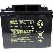 画像1: HP38-12A 鉛蓄電池 標準タイプ HPシリーズ NP38-12 PE12V40 12m38B相当 12V/38Ah 日立化成 エナジーウィズ