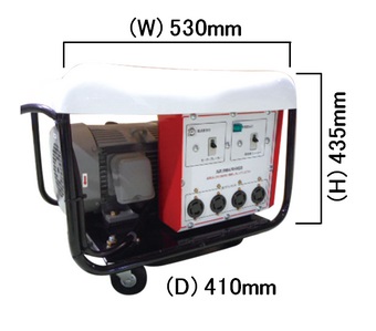 画像1: NFG-55E 高周波発生機　高効率モータ 富士製砥 高速電機